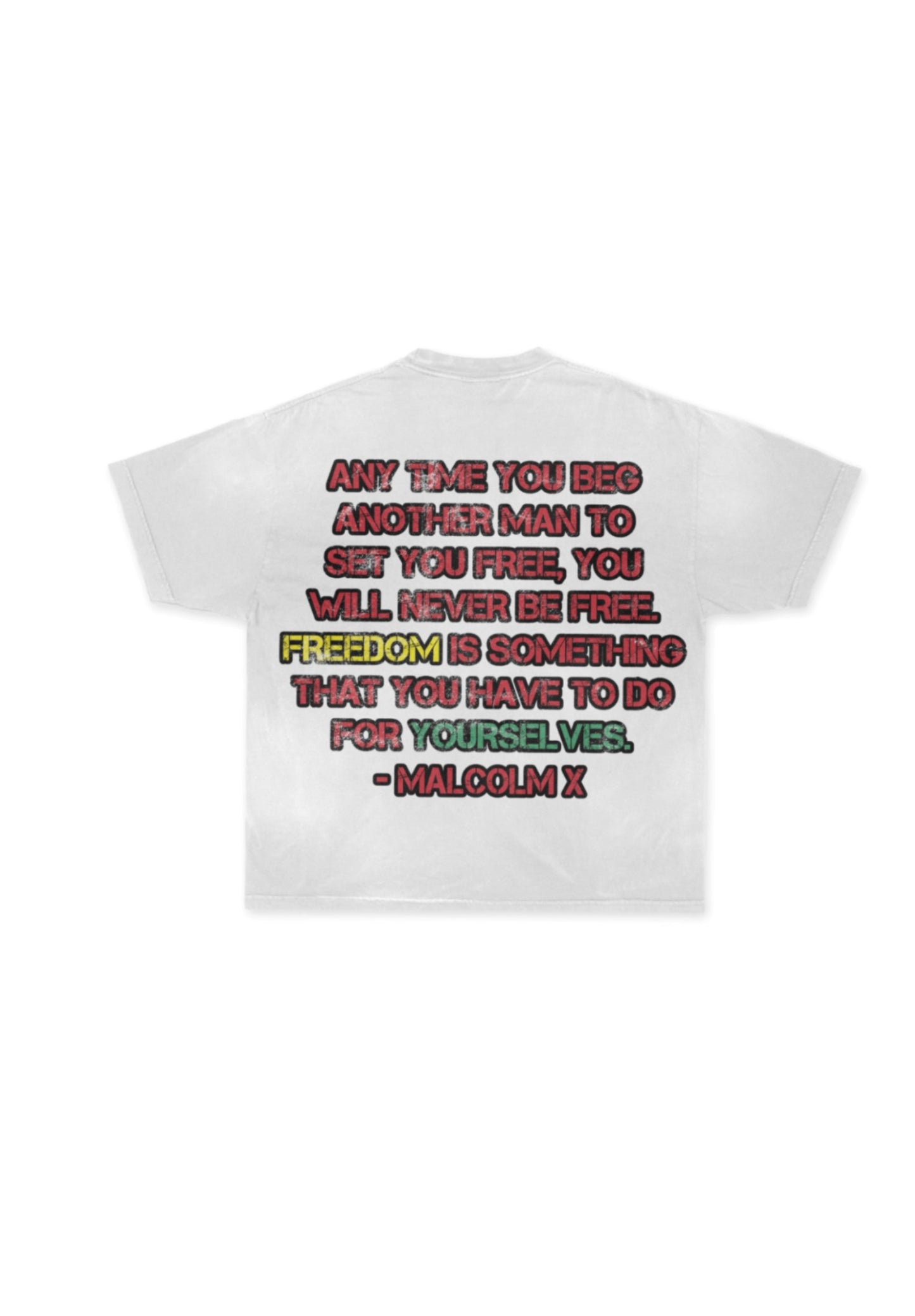 Malcolm X "Freedom Is Taken" Short Sleeve