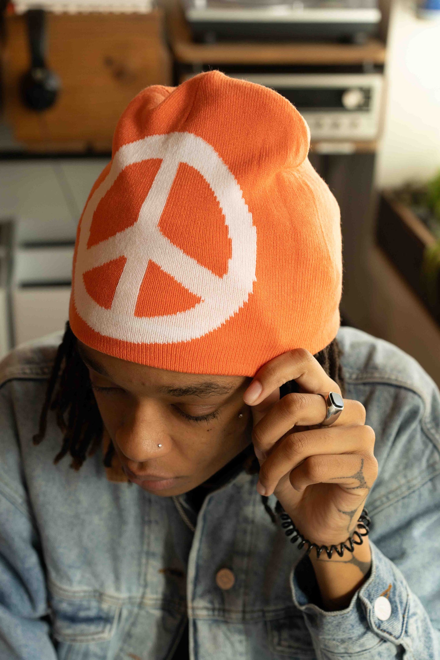 Georgia Peach Peace Beanie