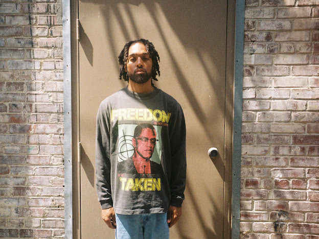 Malcolm X "Freedom is Taken" Long Sleeve