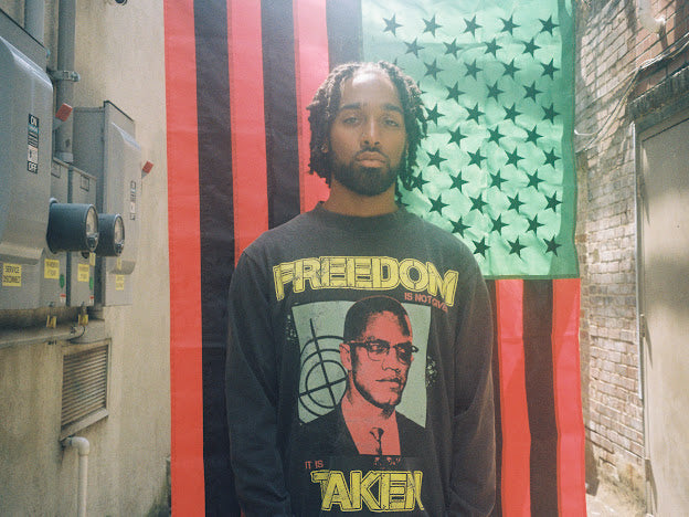 Malcolm X "Freedom is Taken" Long Sleeve