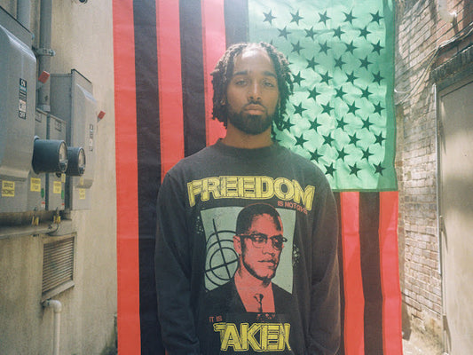 Malcolm X "Freedom is Taken" Long Sleeve