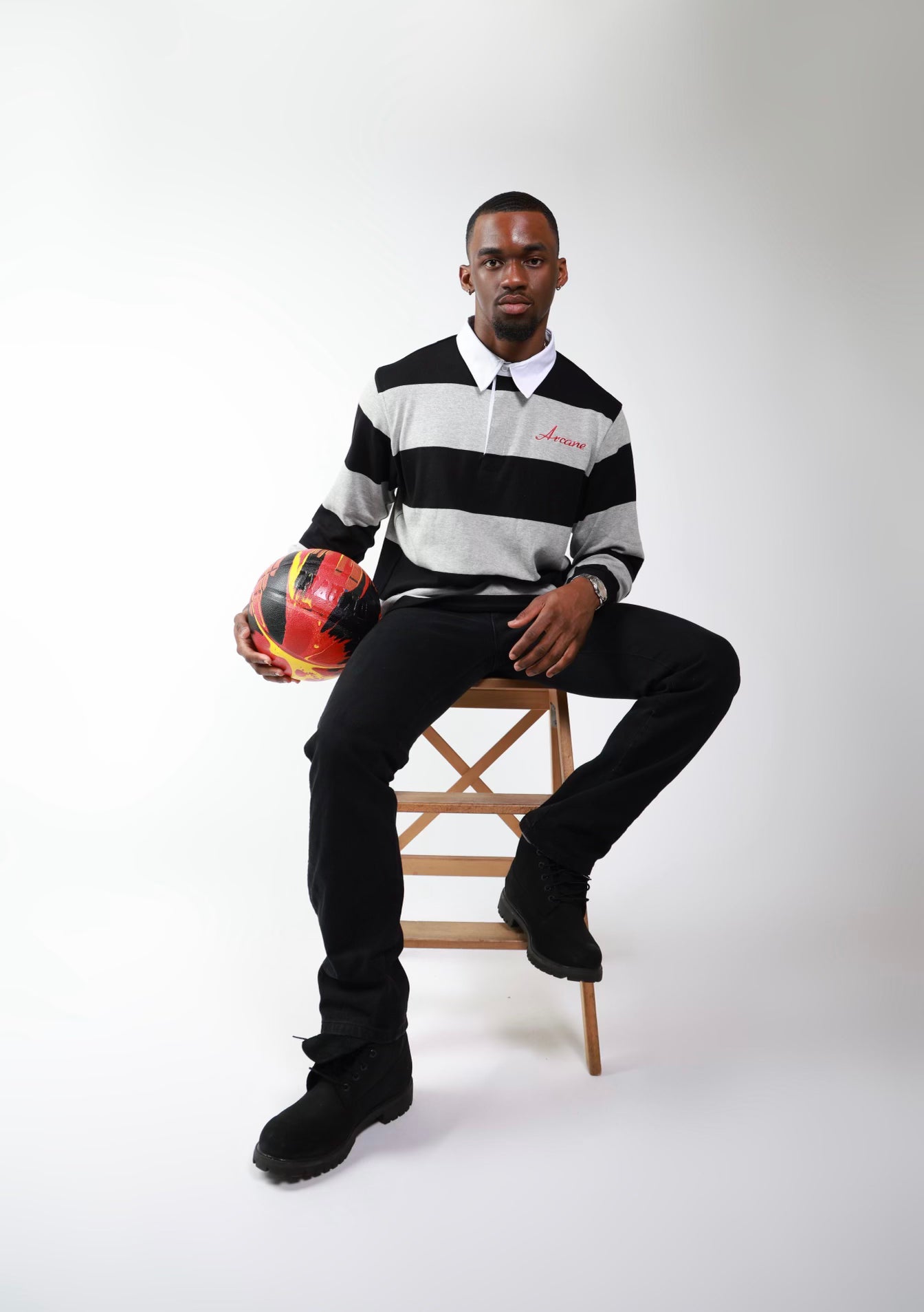 Bad Case of The Stripes "Black and Gray"