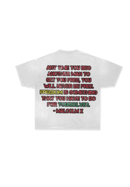 Malcolm X "Freedom Is Taken" Short Sleeve